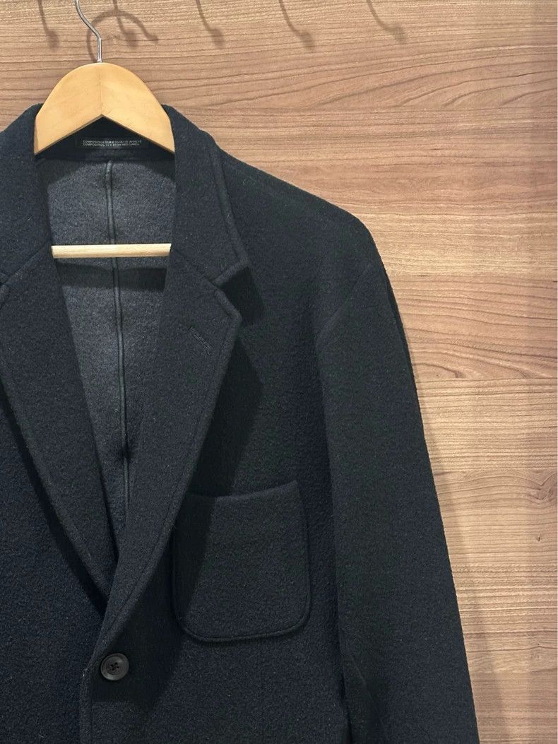 Yohji Yamamoto Yohji Yamamoto 2017AW Wool Coat Size US S / EU 44-46 / 1 - 2 Thumbnail