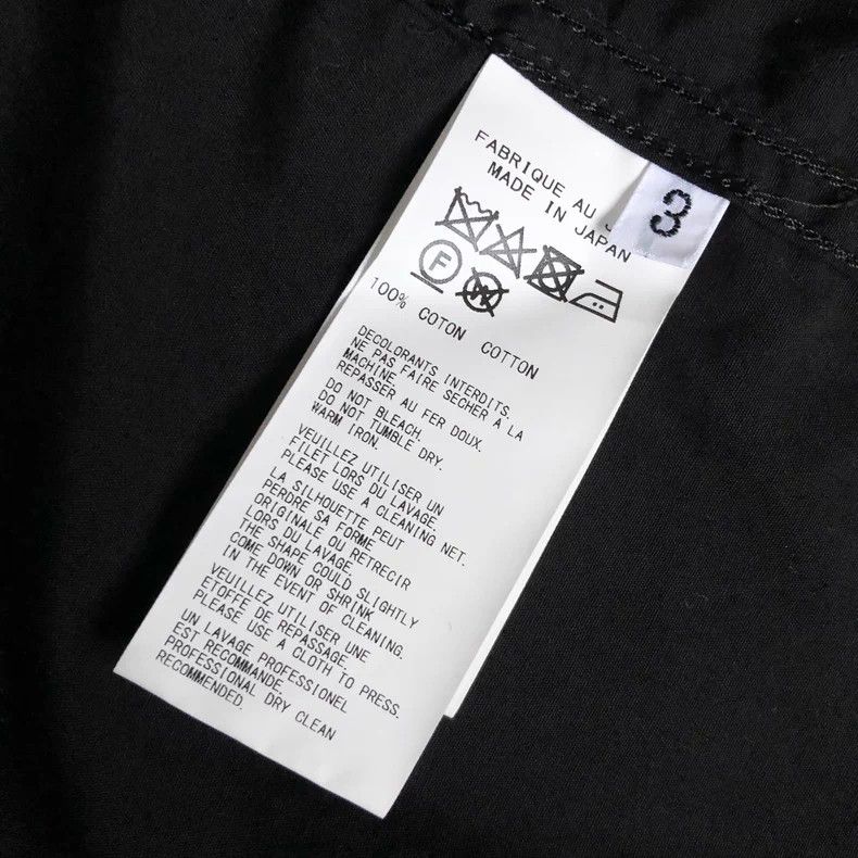 Yohji Yamamoto Yohji Yamamoto Embroidered Long Sleeve Shirt Size US L / EU 52-54 / 3 - 8 Thumbnail