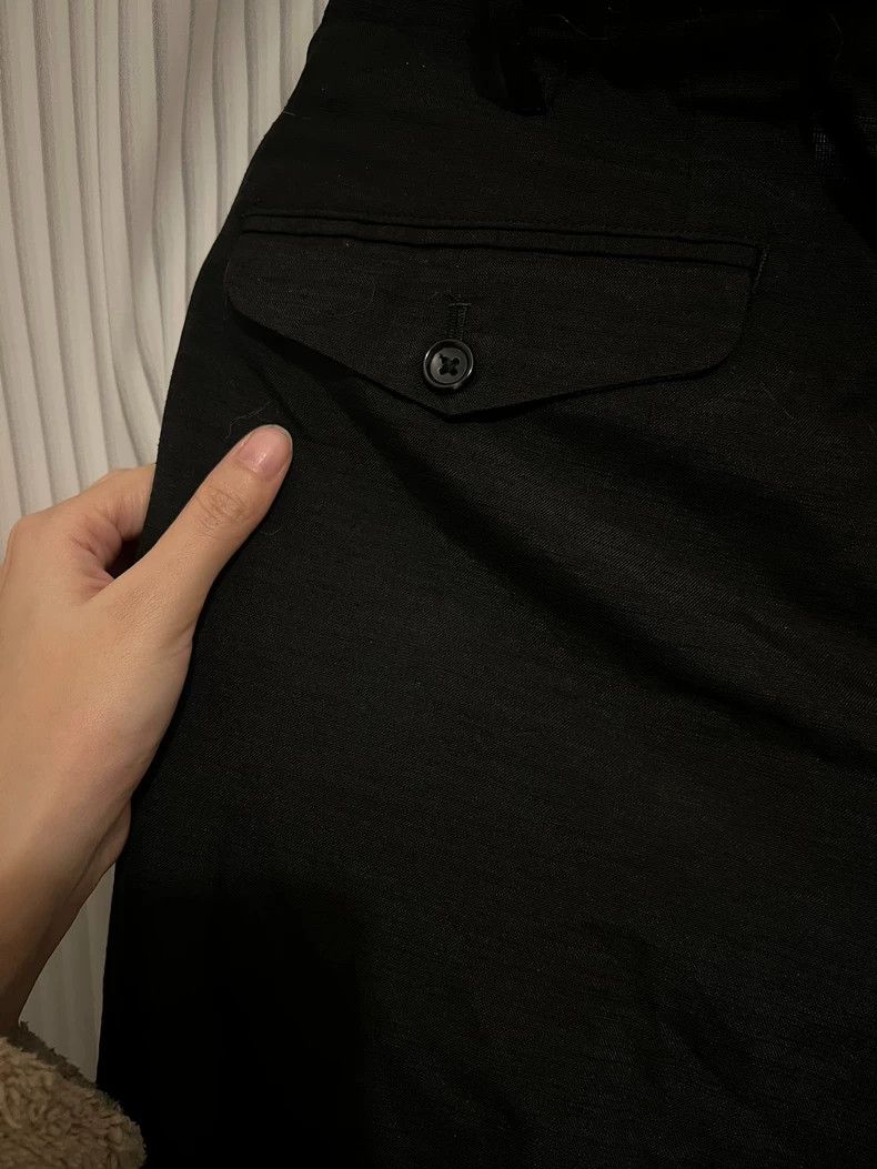 Yohji Yamamoto Yohji Yamamoto 1999 Silk Trousers Size US 38 / EU 54 - 4 Thumbnail