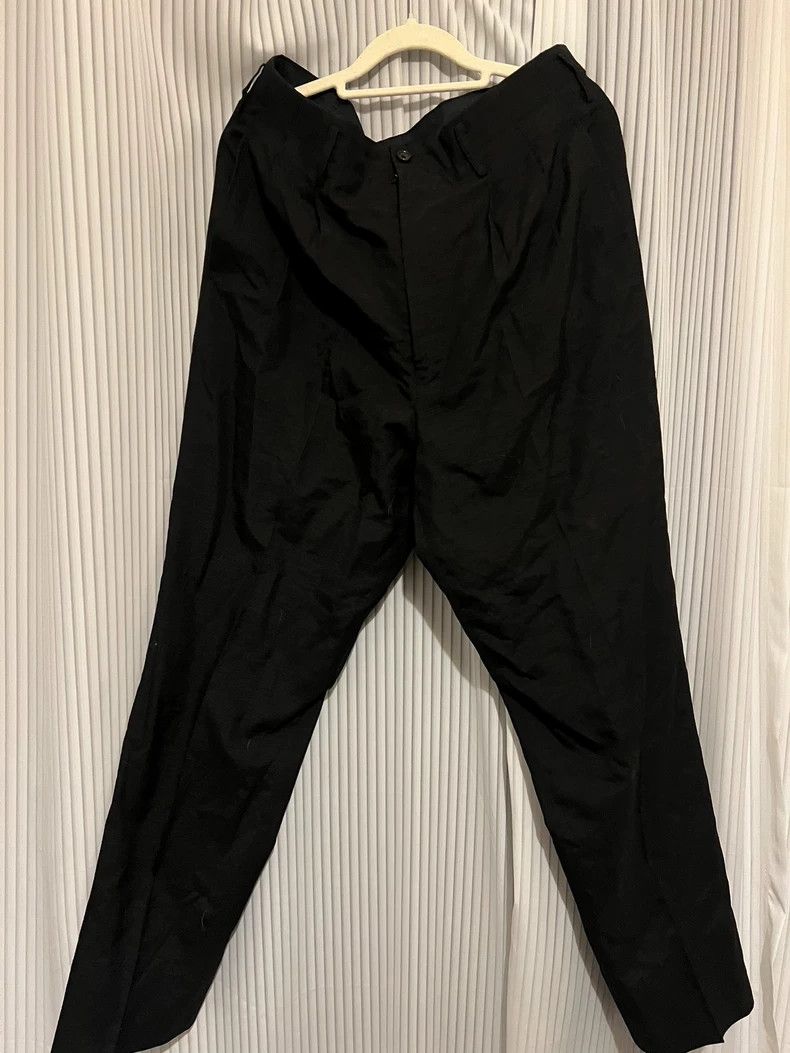 Yohji Yamamoto Yohji Yamamoto 1999 Silk Trousers Size US 38 / EU 54 - 2 Thumbnail