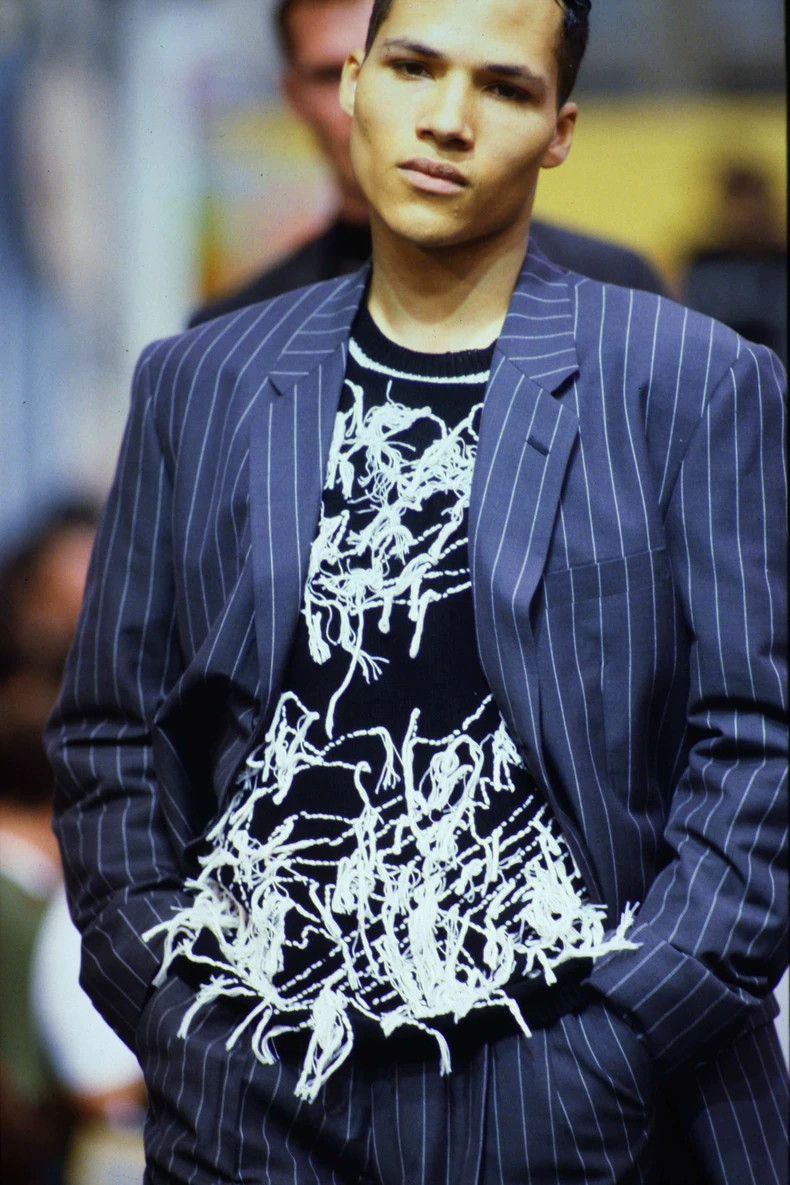 Yohji Yamamoto Yohji Yamamoto 93ss Striped Blazer Size US S / EU 44-46 / 1 - 3 Thumbnail