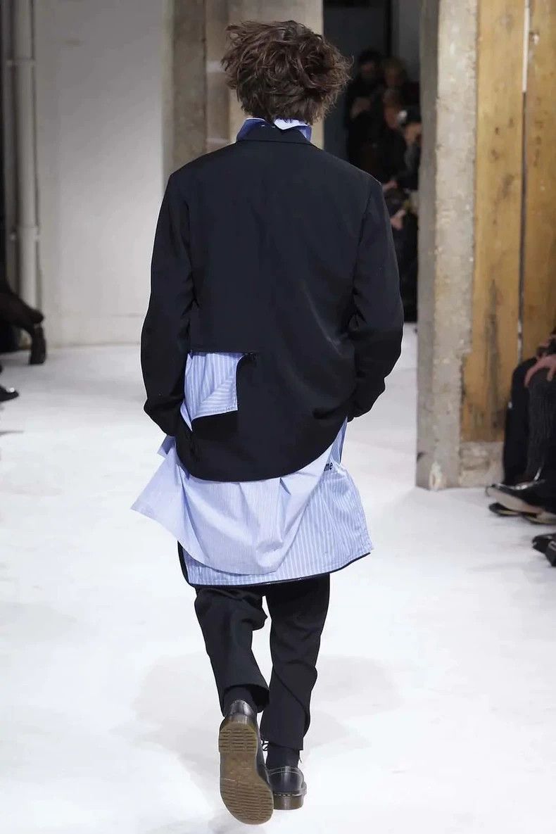 Yohji Yamamoto Yohji Yamamoto 17AW Deconstructed Wool Pants Size US 36 / EU 52 - 2 Thumbnail