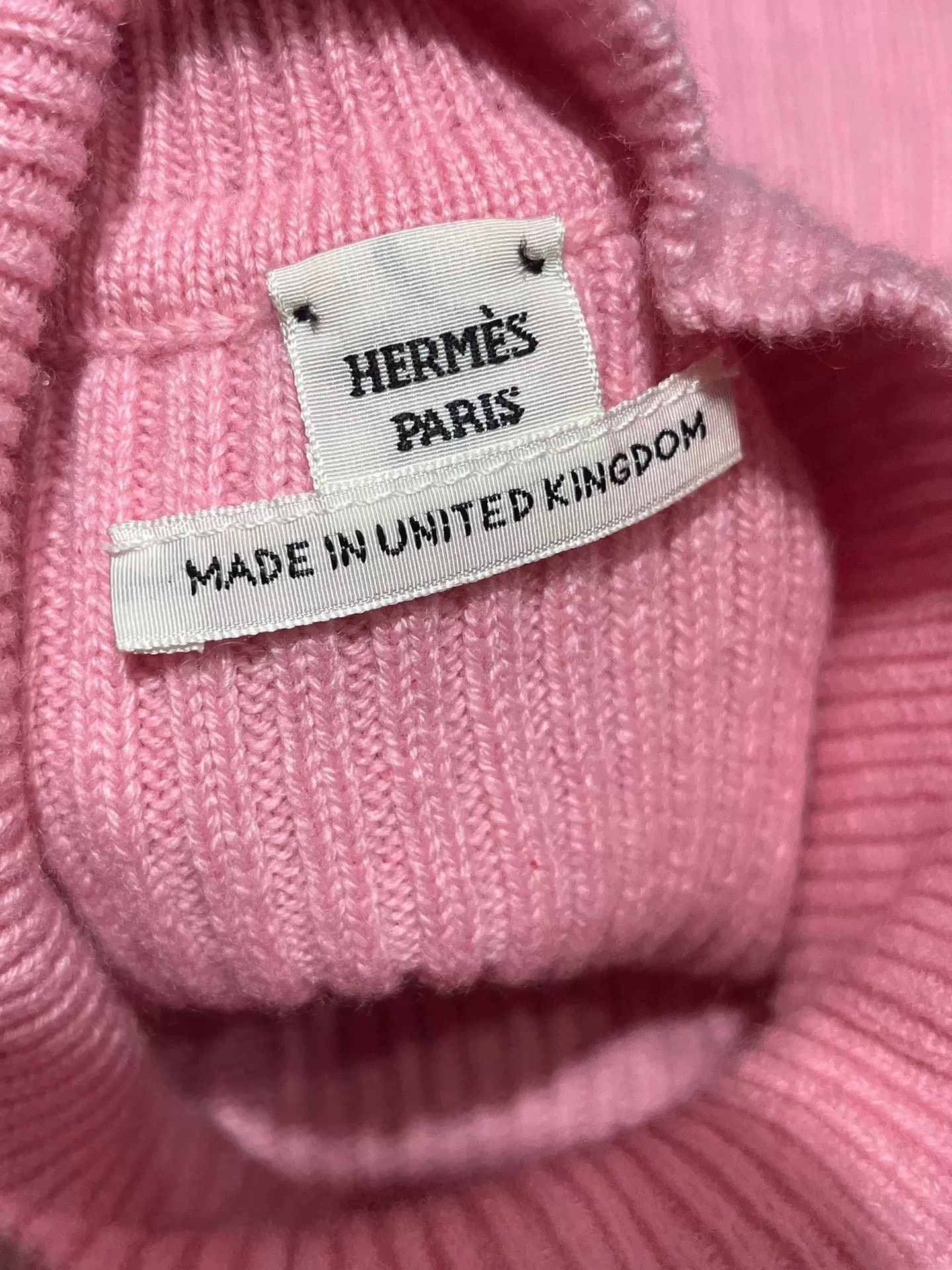 Hermes Hermes Pink Cashmere Sweater Dress Size US S / EU 44-46 / 1 - 3 Thumbnail