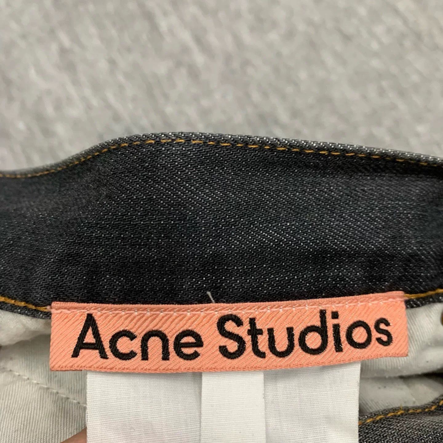 Acne Studios Acne Studios Black Graffiti Wide-Leg Jeans Size US 32 / EU 48 - 6 Thumbnail