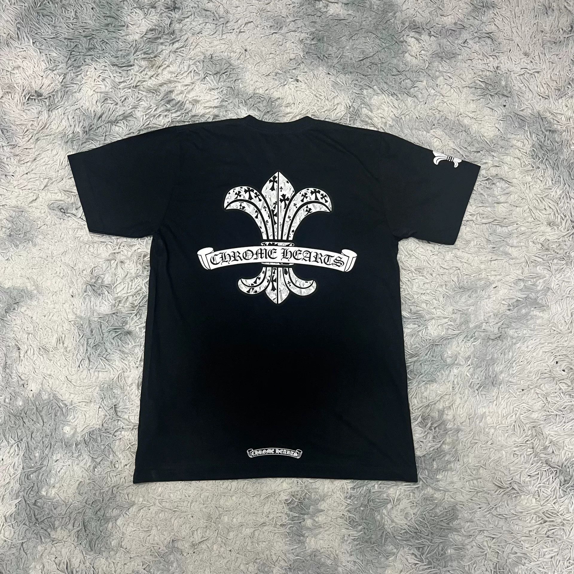 Chrome Hearts Chrome Hearts Black Short Sleeve T-Shirt Size US M / EU 48-50 / 2 - 2 Thumbnail