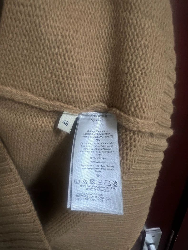 Bottega Veneta Bottega Veneta Wool Sweater Unisex Size US XL / EU 56 / 4 - 4 Thumbnail