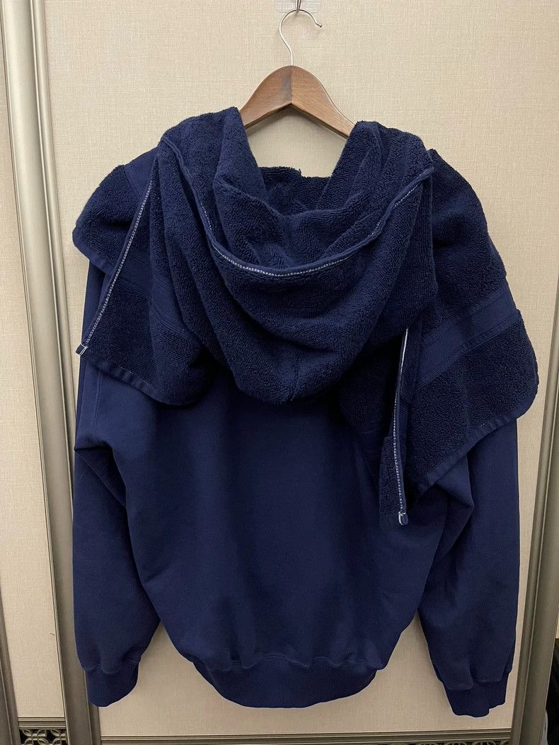 Doublet Doublet 24AW Blue Zip Hoodie Jacket Size US L / EU 52-54 / 3 - 2 Thumbnail