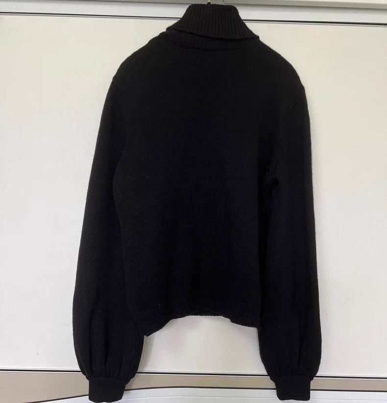 Fendi Fendi Black Cashmere Sweater with Trim Size US M / EU 48-50 / 2 - 4 Thumbnail