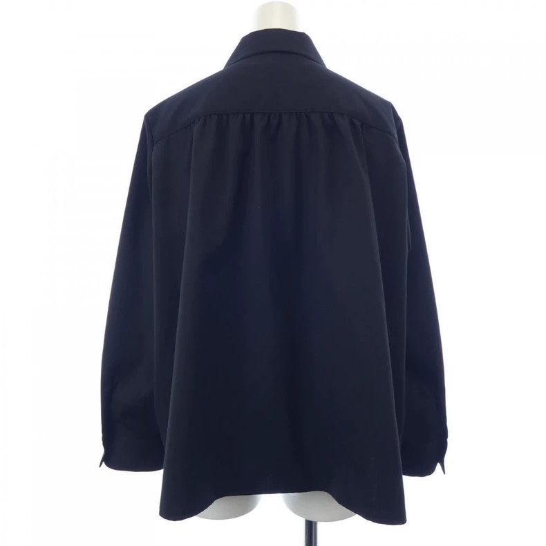 Comme des Garcons COMME des GARCONS Pleated Round Collar Shirt Size US M / EU 48-50 / 2 - 2 Thumbnail