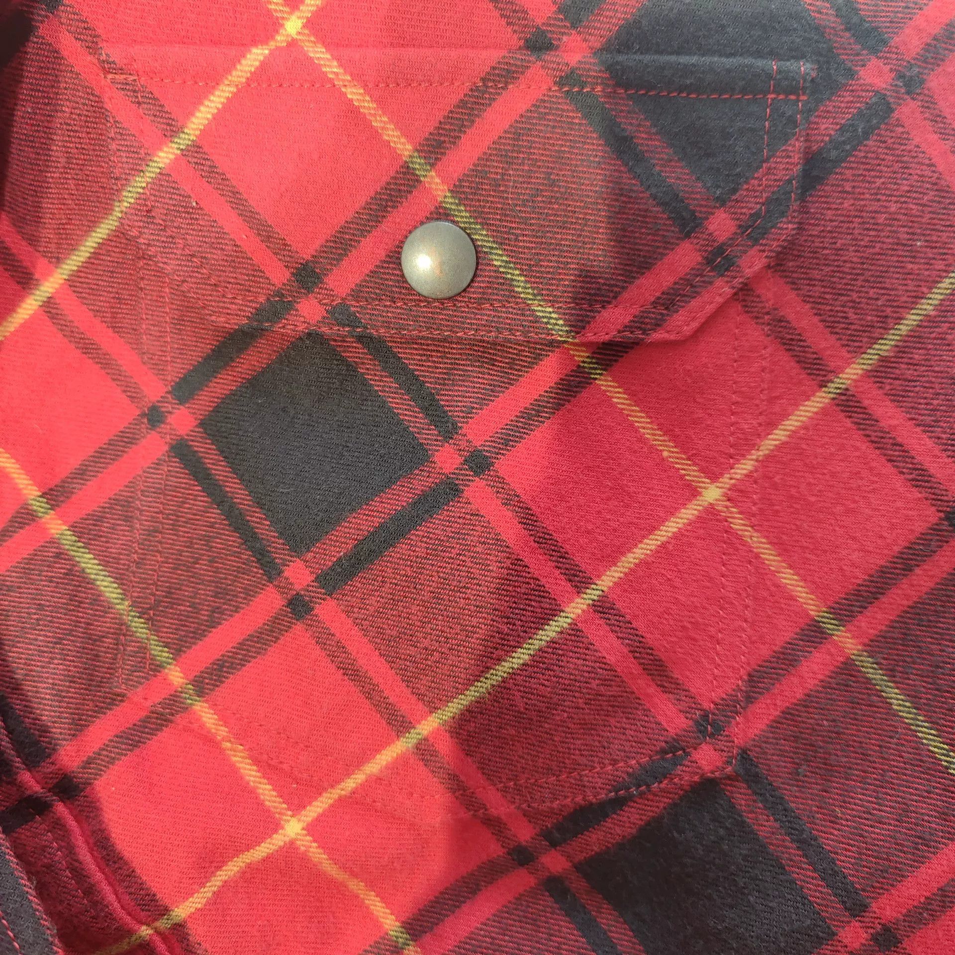 Balenciaga Balenciaga Black Red Plaid Cotton Coat Size US S / EU 44-46 / 1 - 7 Thumbnail