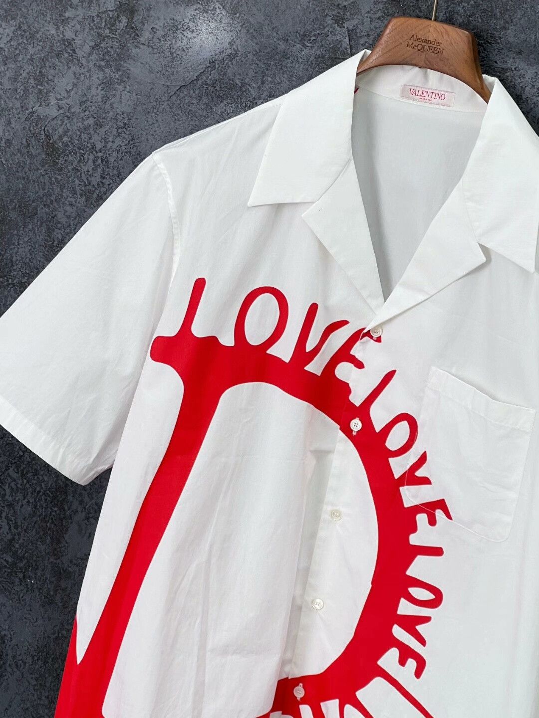 Valentino Valentino Printed Cotton Short Sleeve Shirt Size US S / EU 44-46 / 1 - 5 Thumbnail