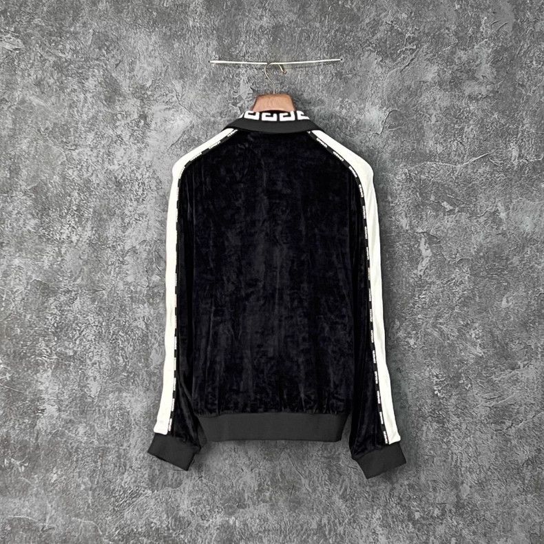 Versace VERSACE Greek Key Velvet Jacket Size US S / EU 44-46 / 1 - 2 Thumbnail
