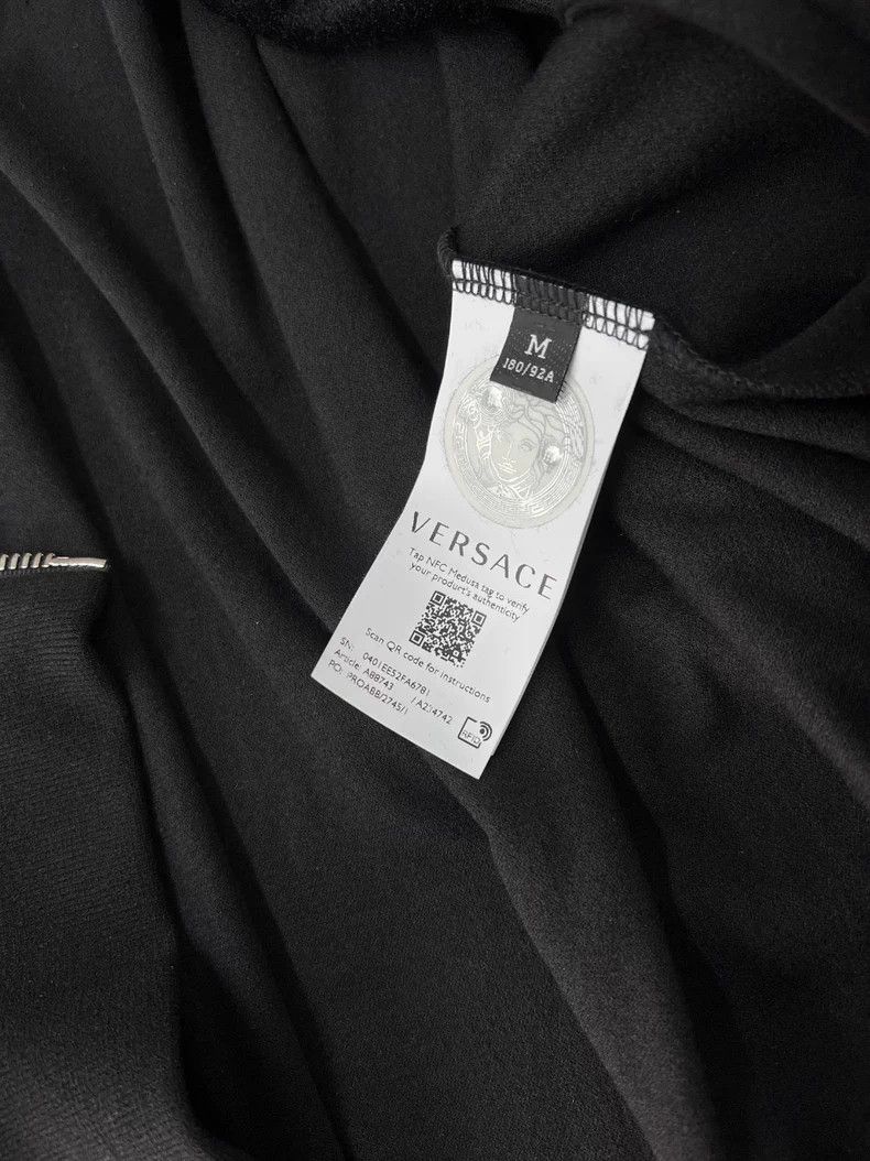 Versace VERSACE Greek Key Velvet Jacket Size US S / EU 44-46 / 1 - 7 Thumbnail