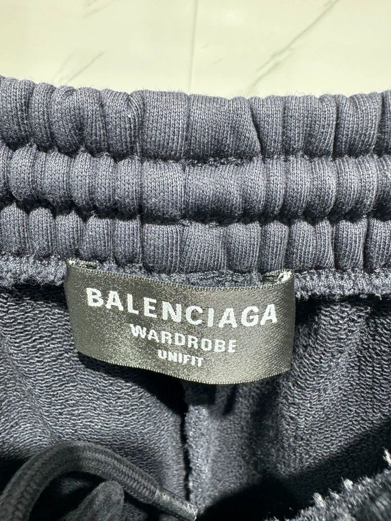 Balenciaga Balenciaga Black Logo Embroidered Pants L Size US 32 / EU 48 - 5 Thumbnail
