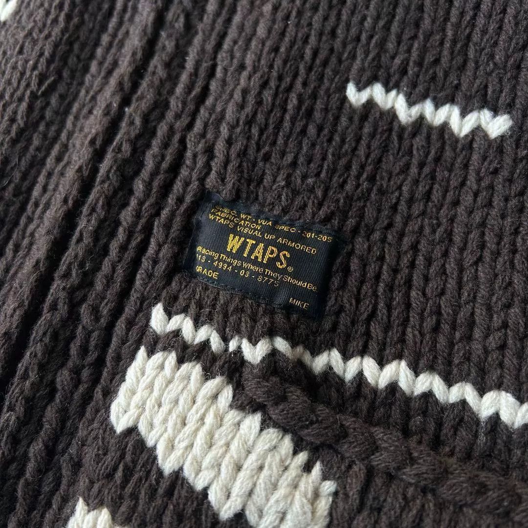 Wtaps WTAPS 14AW COWICHAN Brown Sweater Size US M / EU 48-50 / 2 - 5 Thumbnail