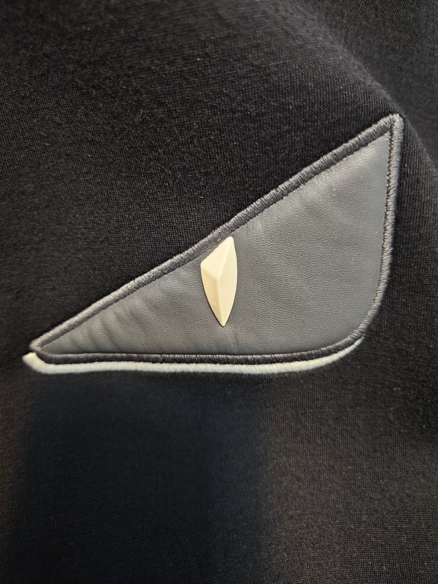 Fendi fendi black jacket with leather details Size US M / EU 48-50 / 2 - 3 Thumbnail