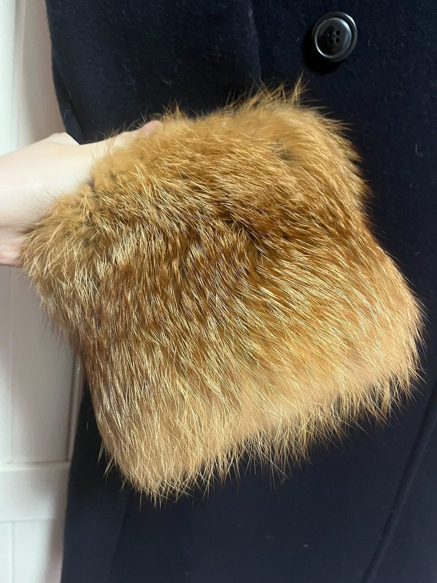 Miu Miu miumiu wool coat with fur sleeves and embroidery Size US S / EU 44-46 / 1 - 5 Thumbnail