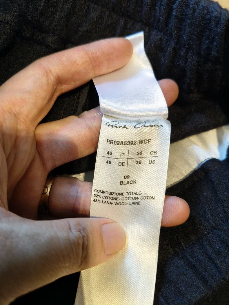 Rick Owens Rick Owens 21AW Bela Wool Pants Size US 38 / EU 54 - 5 Thumbnail