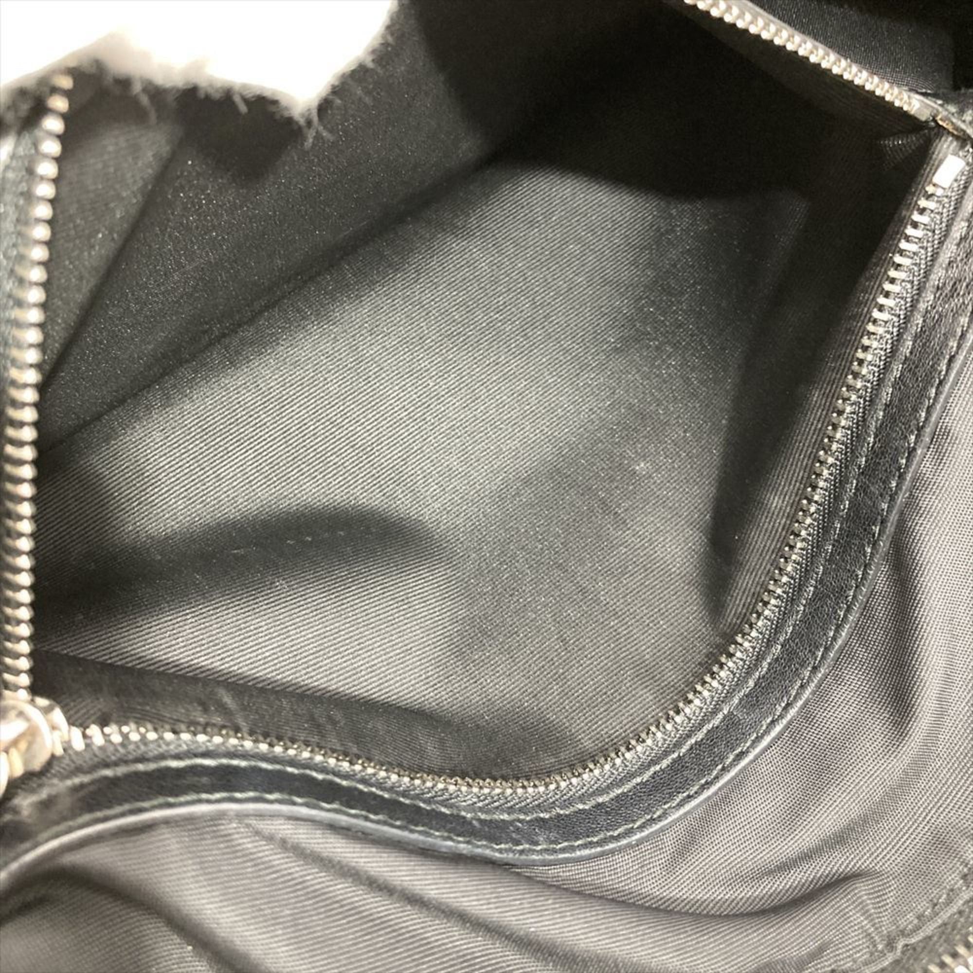 Dior Christian Dior Dior Lady Cannage Handbag Leather Black Women's Size ONE SIZE - 10 Thumbnail