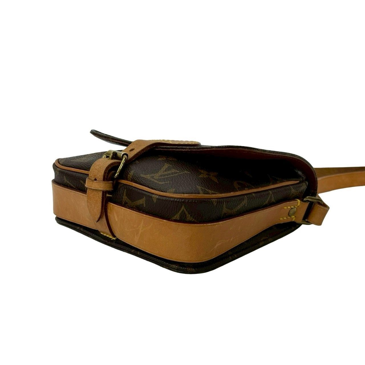 Louis Vuitton Louis Vuitton Louis Vuitton Cartouchiere Monogram Leather Shoulder Bag Canvas Shoulder Bag DUTY FREE for USA Size ONE SIZE - 9 Thumbnail