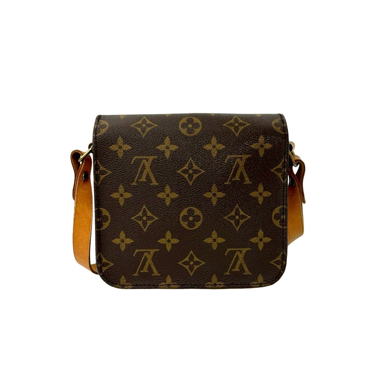 Louis Vuitton Louis Vuitton Louis Vuitton Cartouchiere Monogram Leather Shoulder Bag Canvas Shoulder Bag DUTY FREE for USA Size ONE SIZE - 4 Thumbnail
