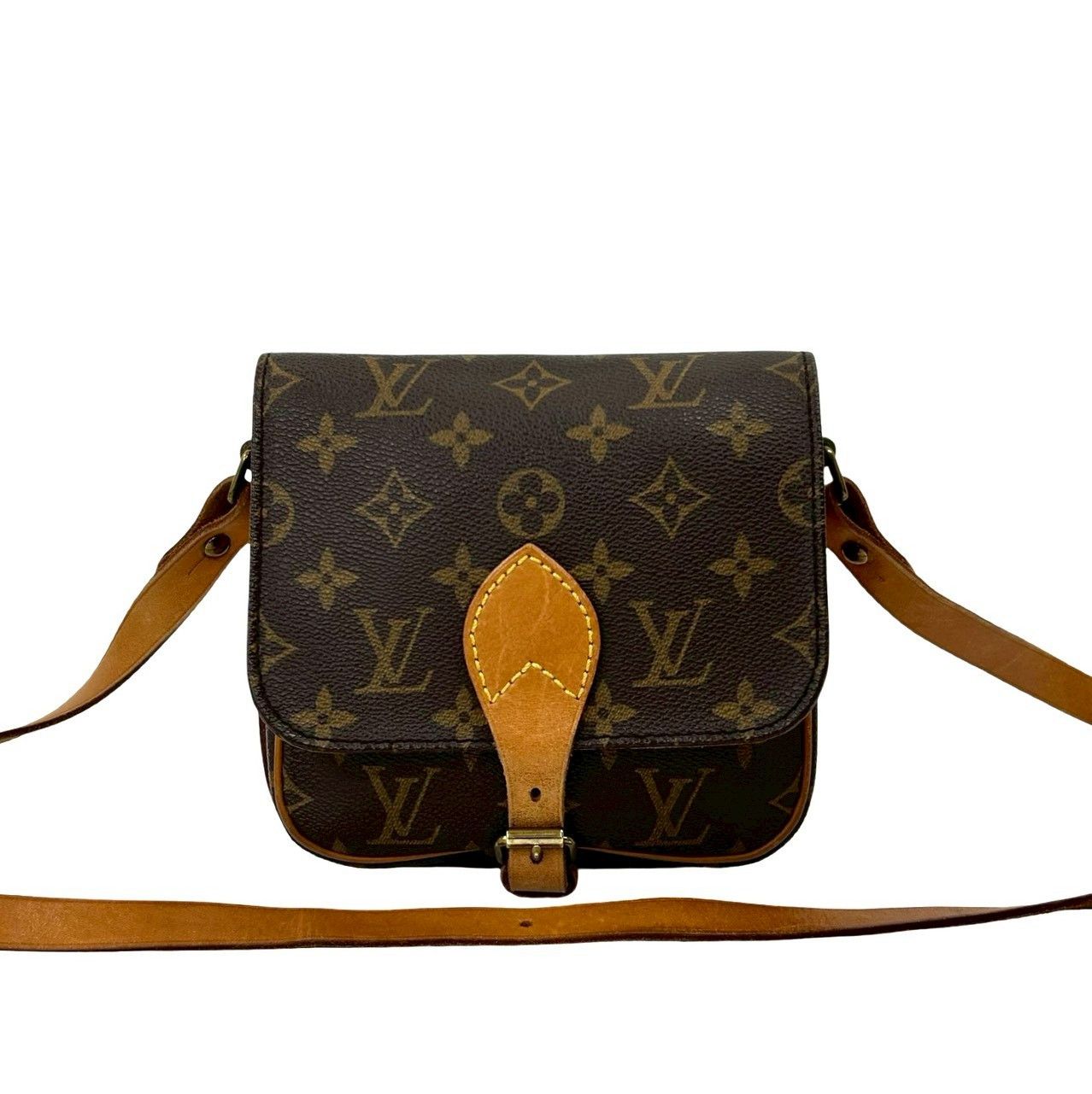 Louis Vuitton Louis Vuitton Louis Vuitton Cartouchiere Monogram Leather Shoulder Bag Canvas Shoulder Bag DUTY FREE for USA Size ONE SIZE - 2 Thumbnail