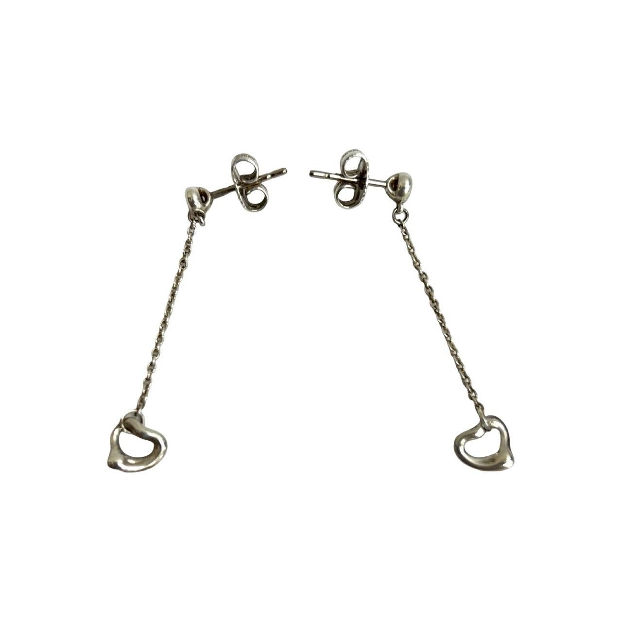Tiffany & Co. Tiffany & Co. Tiffany&Co. Open Heart Silver Earrings Metal Earrings DUTY FREE for USA Size ONE SIZE - 5 Thumbnail