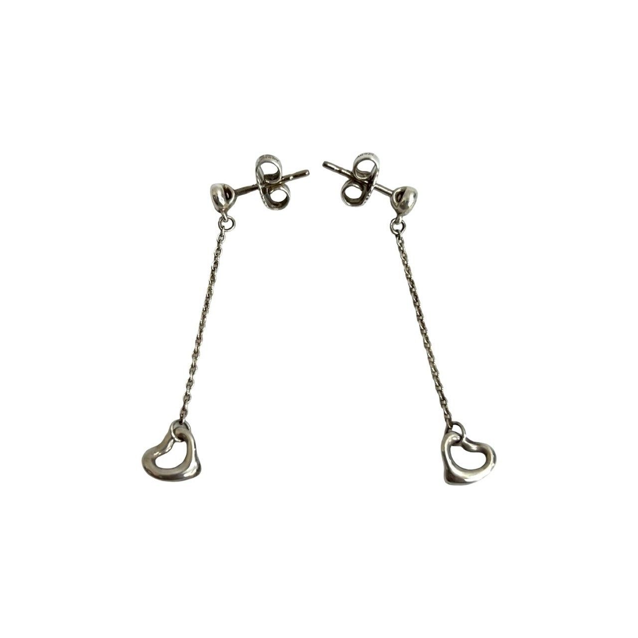 Tiffany & Co. Tiffany & Co. Tiffany&Co. Open Heart Silver Earrings Metal Earrings DUTY FREE for USA Size ONE SIZE - 4 Thumbnail