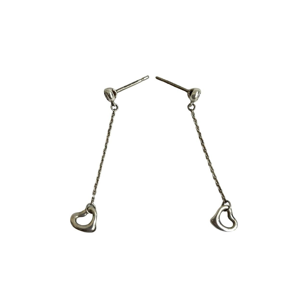 Tiffany & Co. Tiffany & Co. Tiffany&Co. Open Heart Silver Earrings Metal Earrings DUTY FREE for USA Size ONE SIZE - 3 Thumbnail
