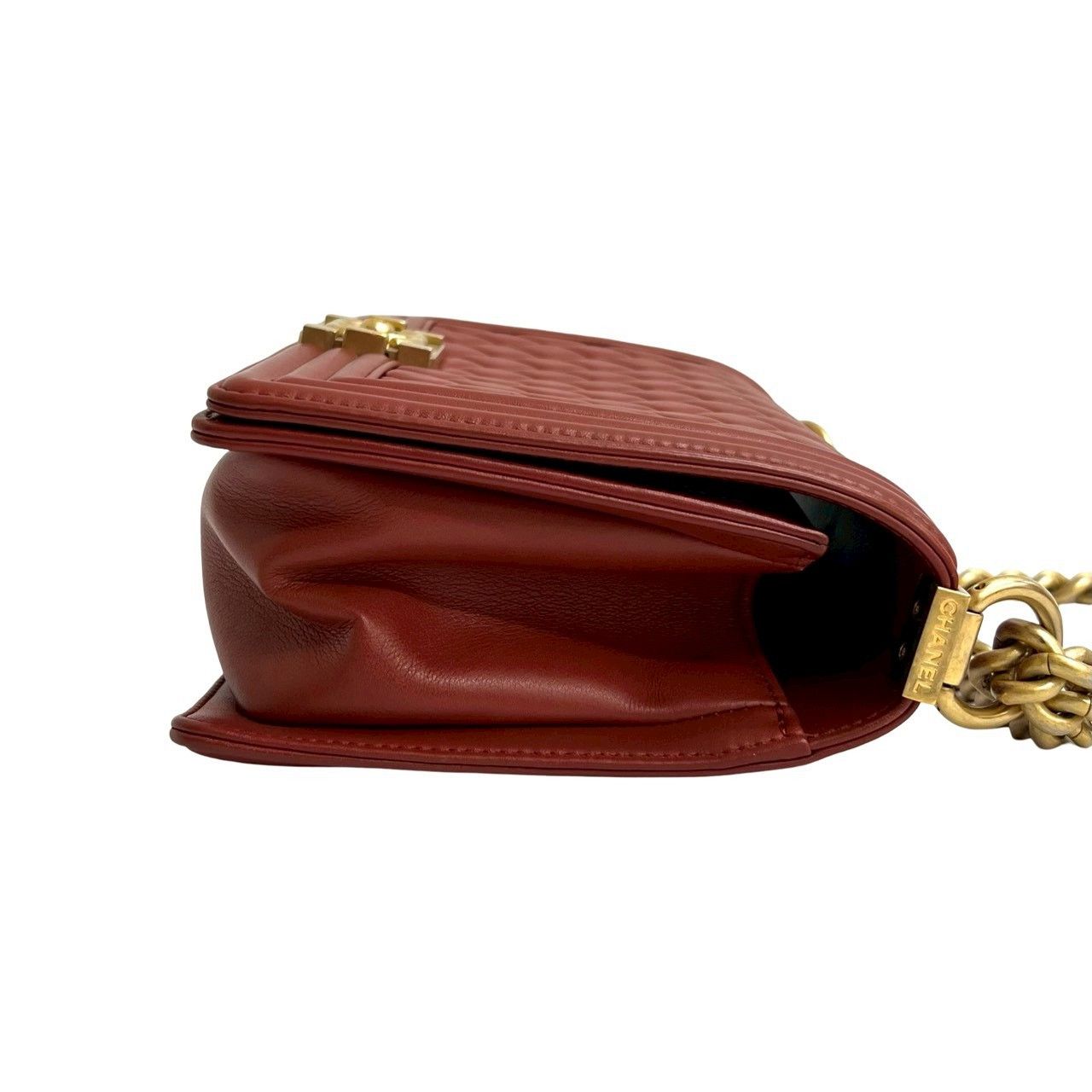 Chanel Chanel Chanel Boy Chanel Lambskin Shoulder Bag Leather Shoulder Bag DUTY FREE for USA Size ONE SIZE - 7 Thumbnail