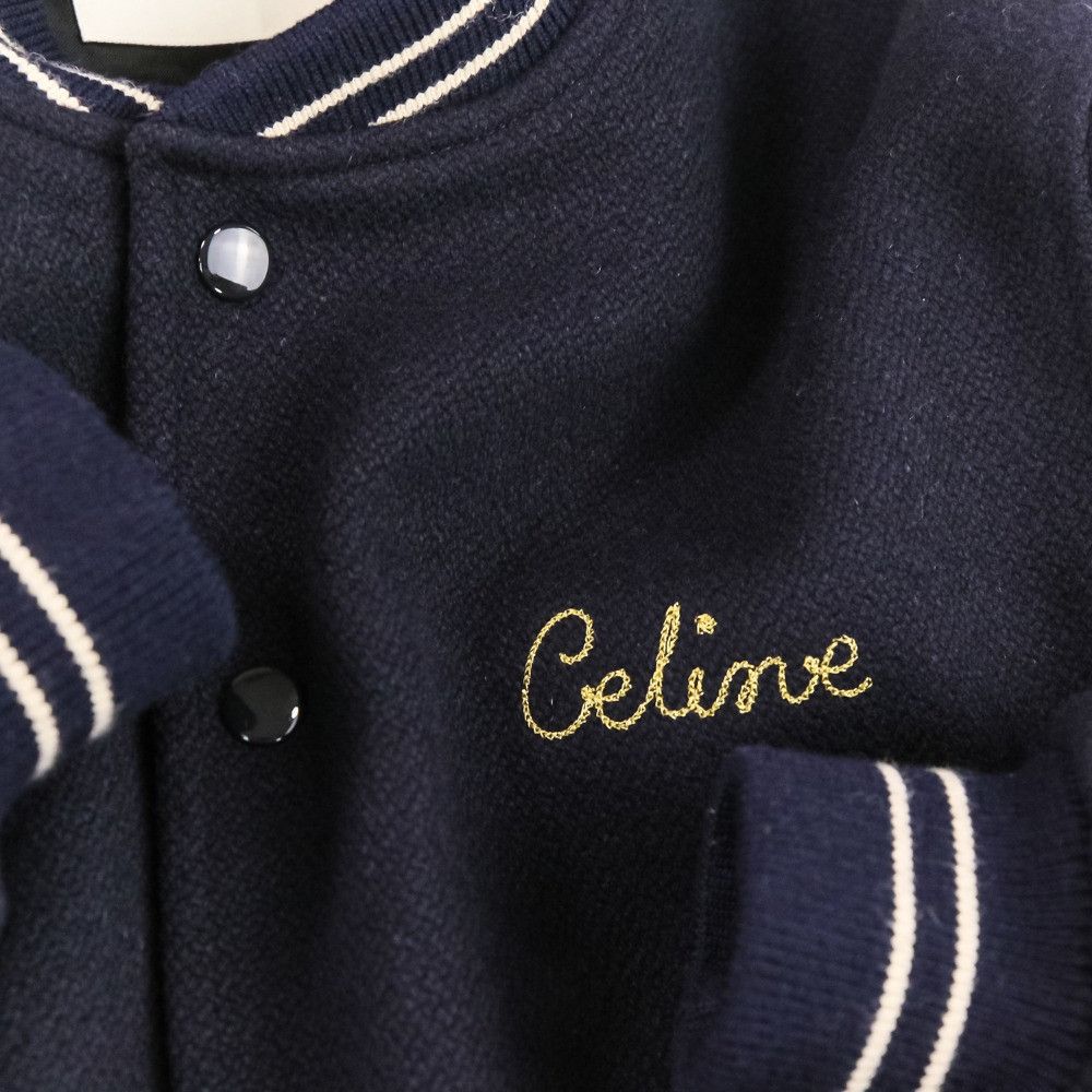 Celine Celine Celine Embroidery Teddy Jacket Others Outerwear 2V679896C DUTY FREE for USA Size ONE SIZE - 7 Thumbnail