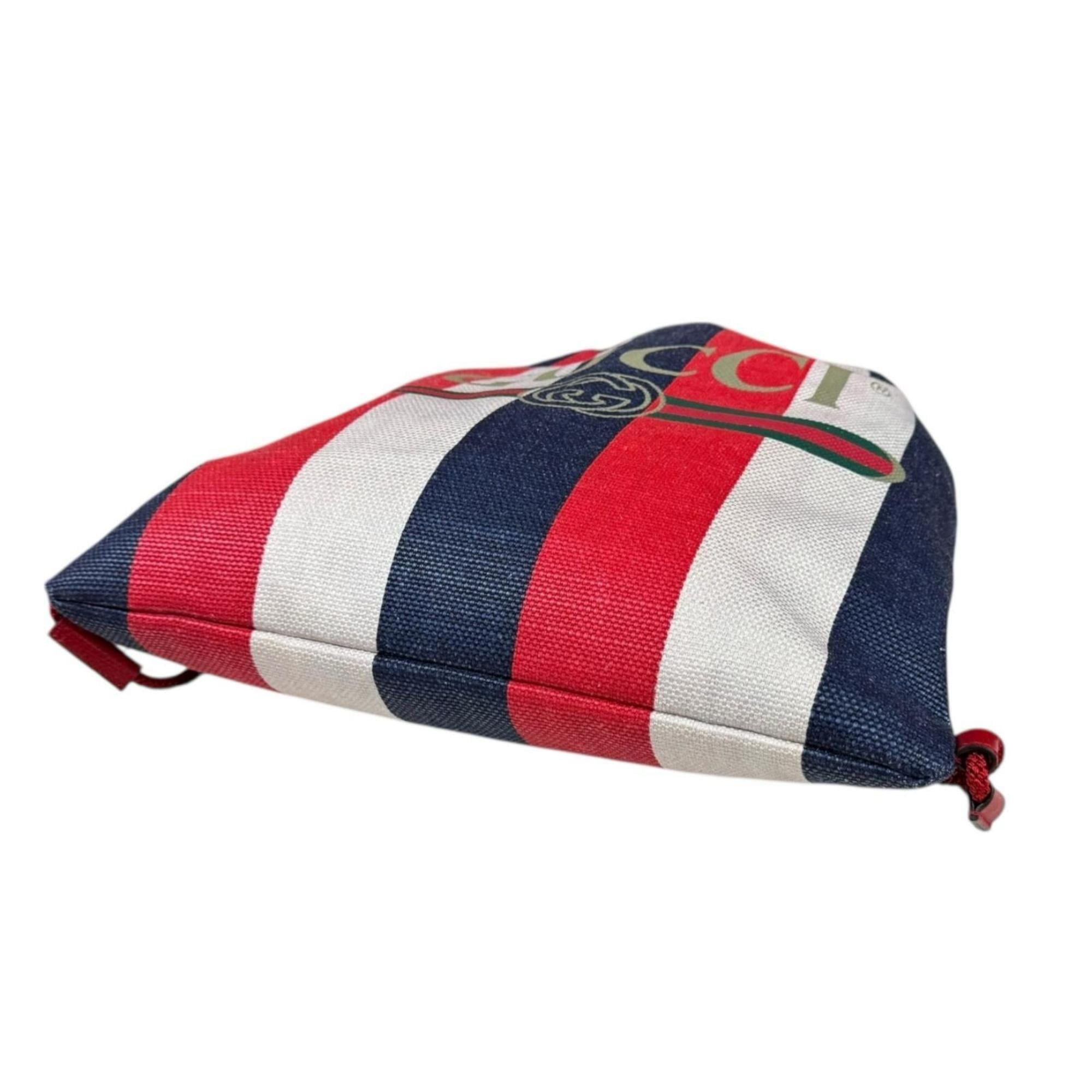 Gucci Pre-owned Gucci Drawstring Bag, Backpack/Daypack, Canvas 473872, Women's Size ONE SIZE - 5 Thumbnail
