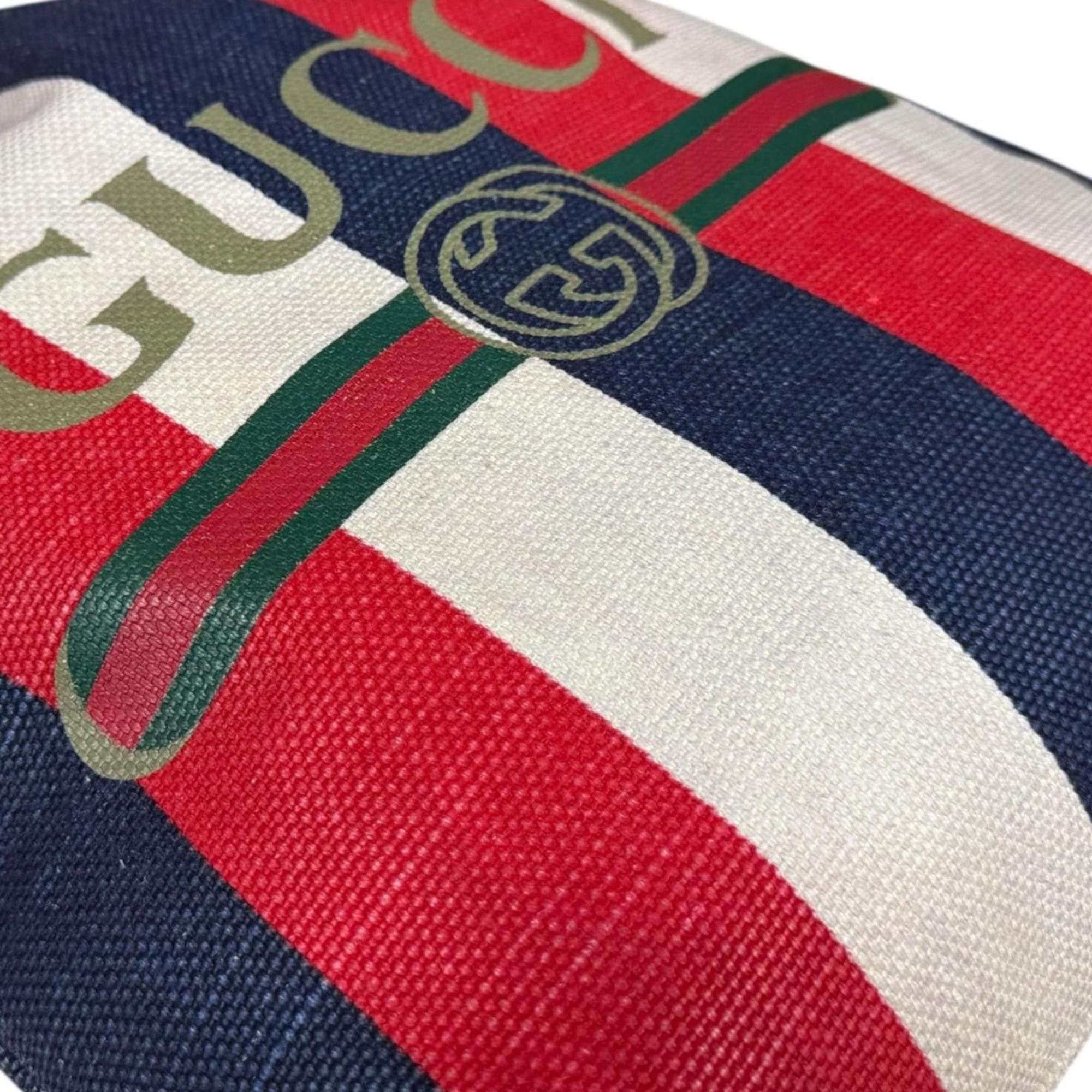 Gucci Pre-owned Gucci Drawstring Bag, Backpack/Daypack, Canvas 473872, Women's Size ONE SIZE - 12 Thumbnail