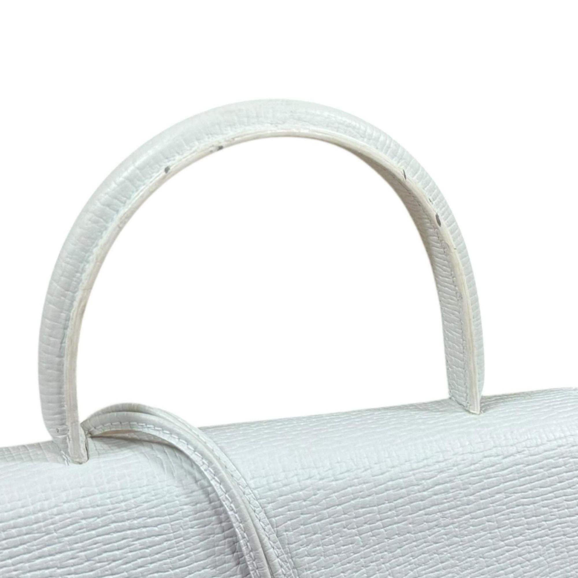 Loewe Pre-owned Loewe Barcelona handbag in white leather. Size ONE SIZE - 12 Thumbnail