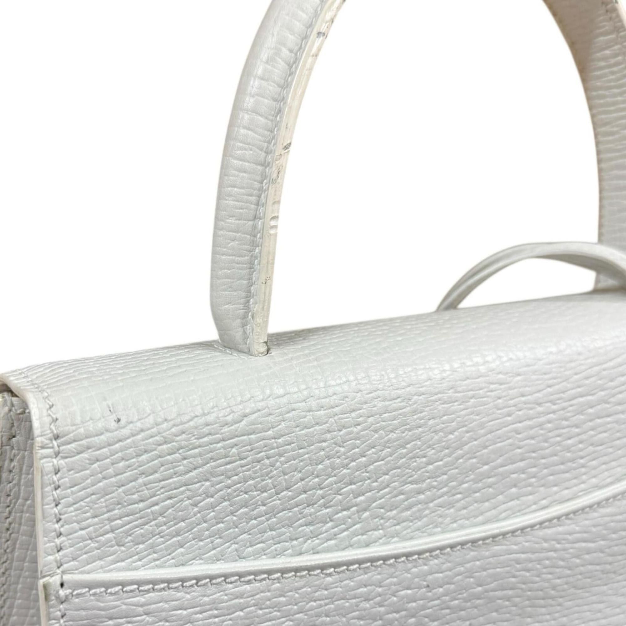 Loewe Pre-owned Loewe Barcelona handbag in white leather. Size ONE SIZE - 14 Thumbnail