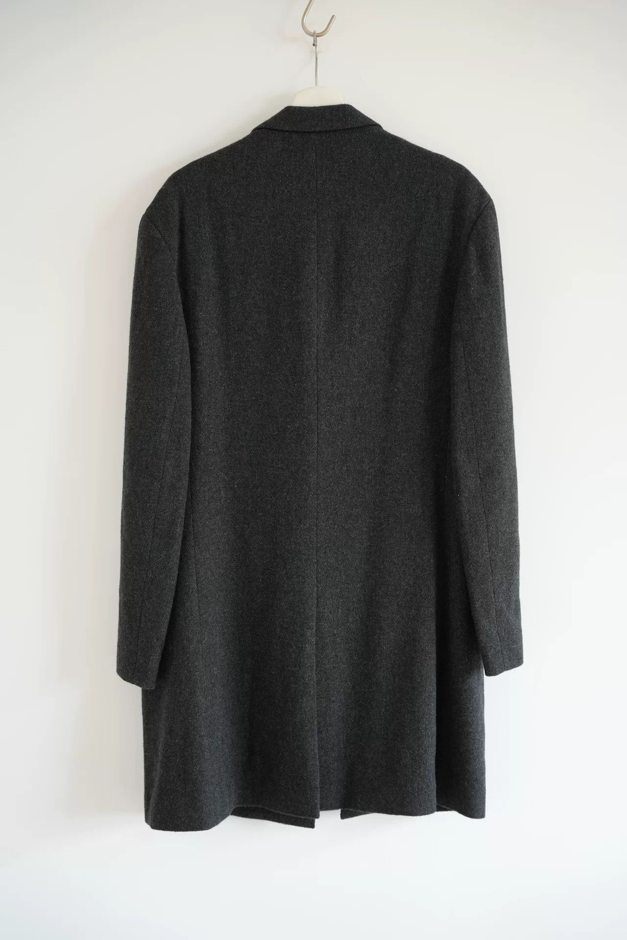Yohji Yamamoto Yohji Yamamoto Silver Buckle Coat Size US M / EU 48-50 / 2 - 2 Thumbnail