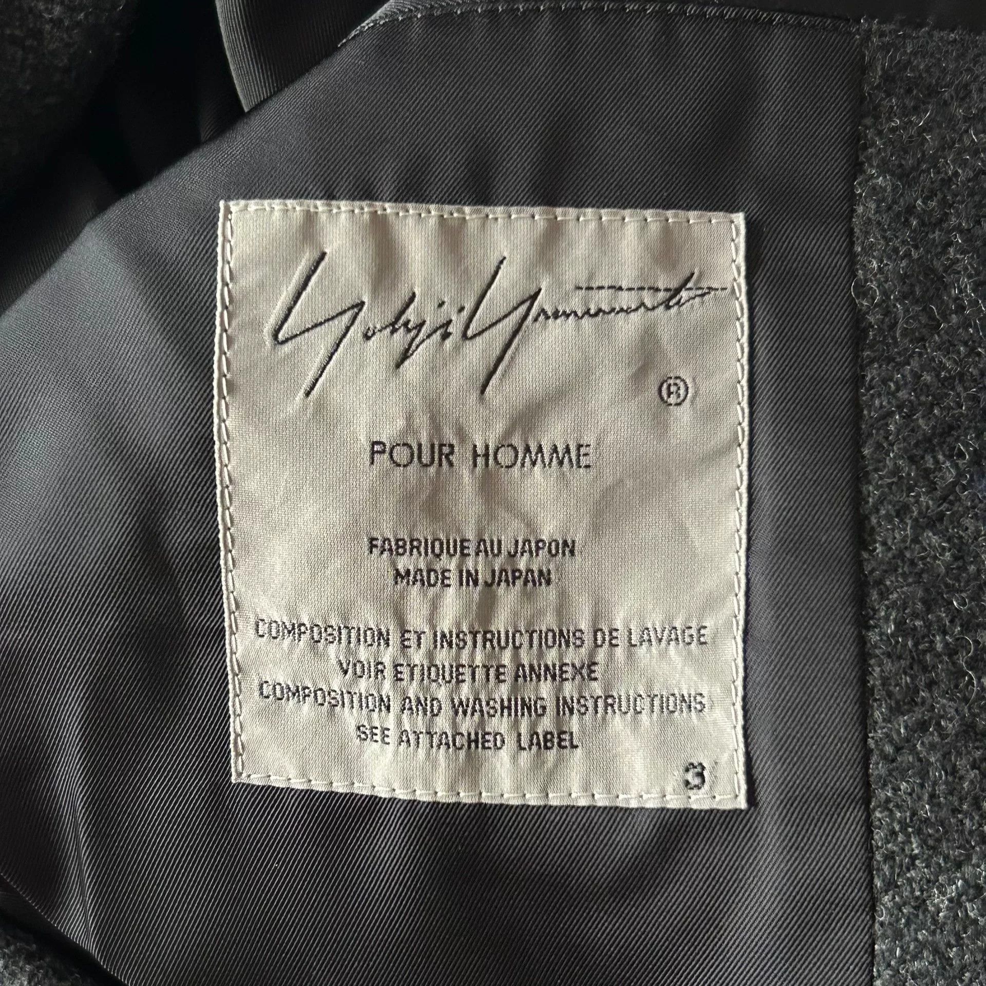 Yohji Yamamoto Yohji Yamamoto Silver Buckle Coat Size US M / EU 48-50 / 2 - 6 Thumbnail