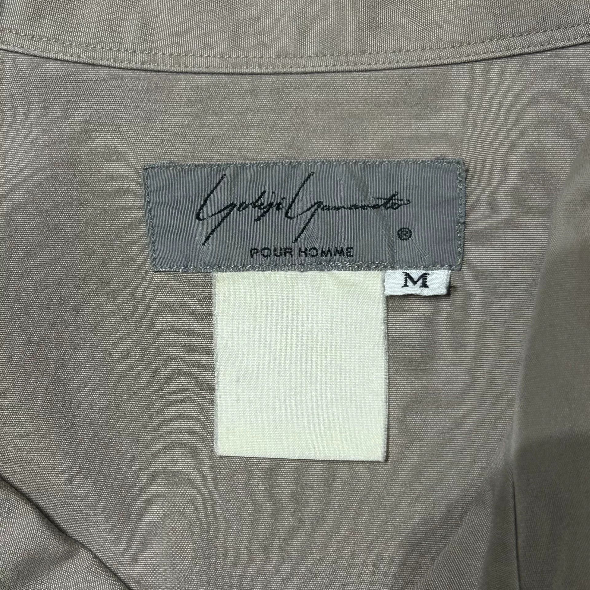 Yohji Yamamoto Yohji Yamamoto 80s Cuban Collar Shirt Size US M / EU 48-50 / 2 - 5 Thumbnail