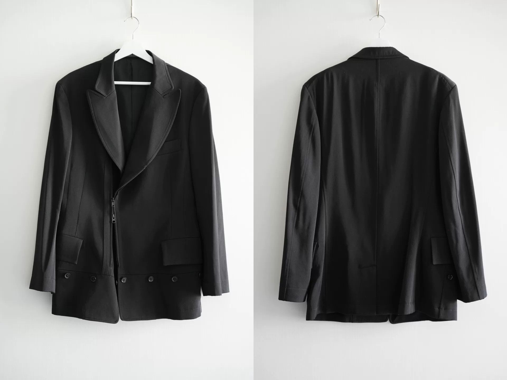 Yohji Yamamoto yohji yamamoto black suit with red cuffs Size US S / EU 44-46 / 1 - 4 Thumbnail