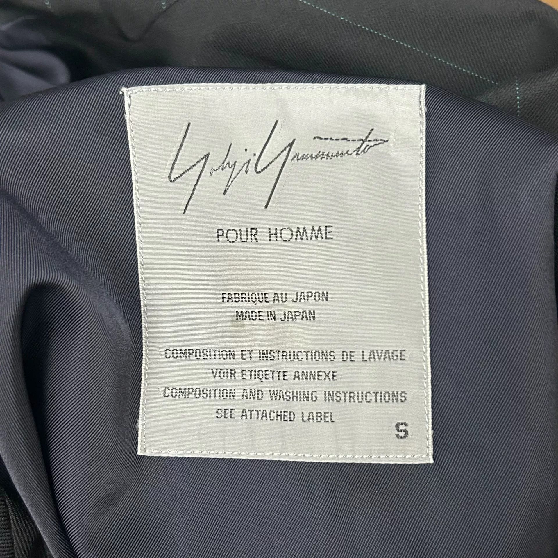 Yohji Yamamoto Yohji Yamamoto 95aw Deer Pavilion Blazer Size US S / EU 44-46 / 1 - 4 Thumbnail