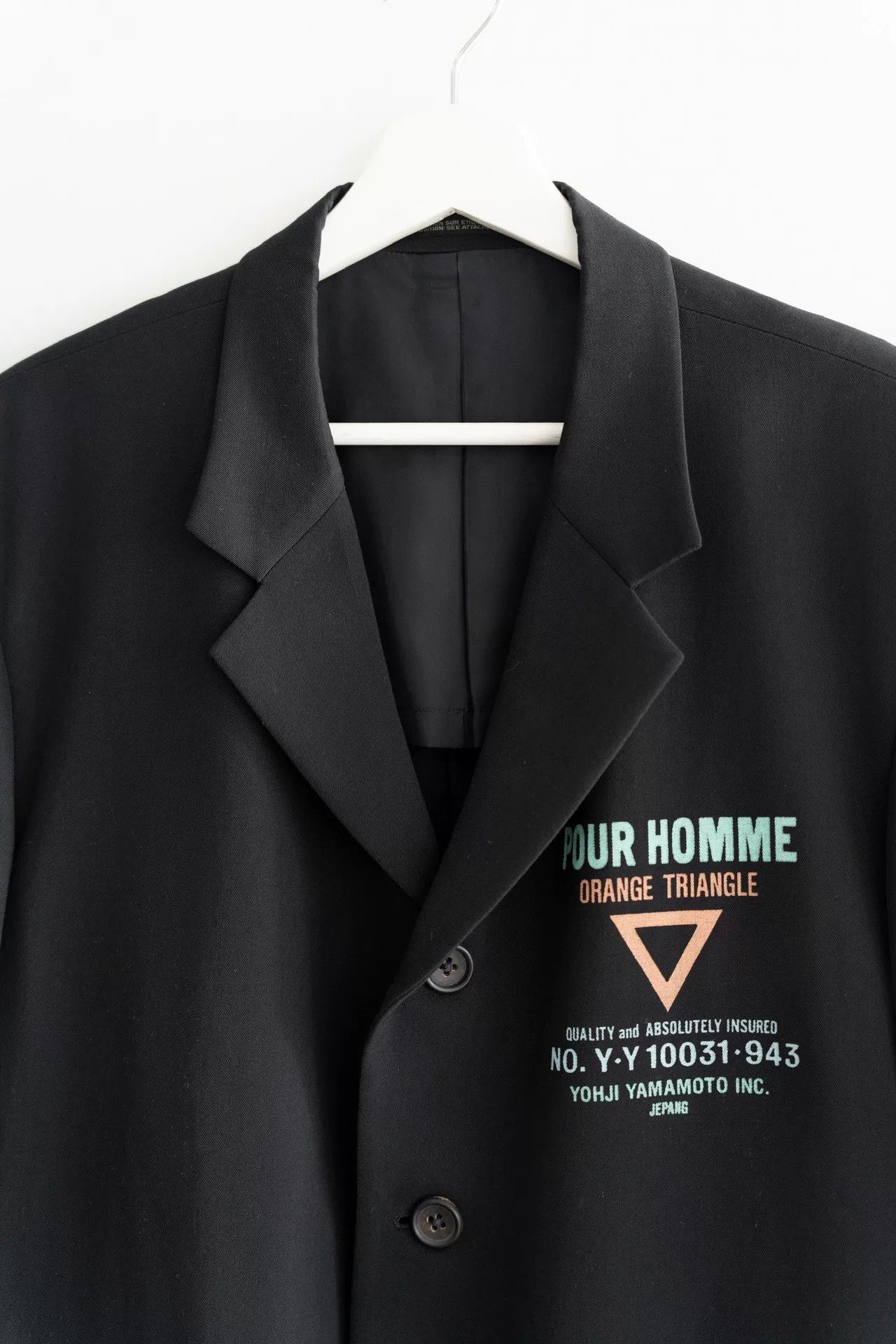 Yohji Yamamoto Yohji Yamamoto Black Wool Suit Jacket Size US S / EU 44-46 / 1 - 3 Thumbnail