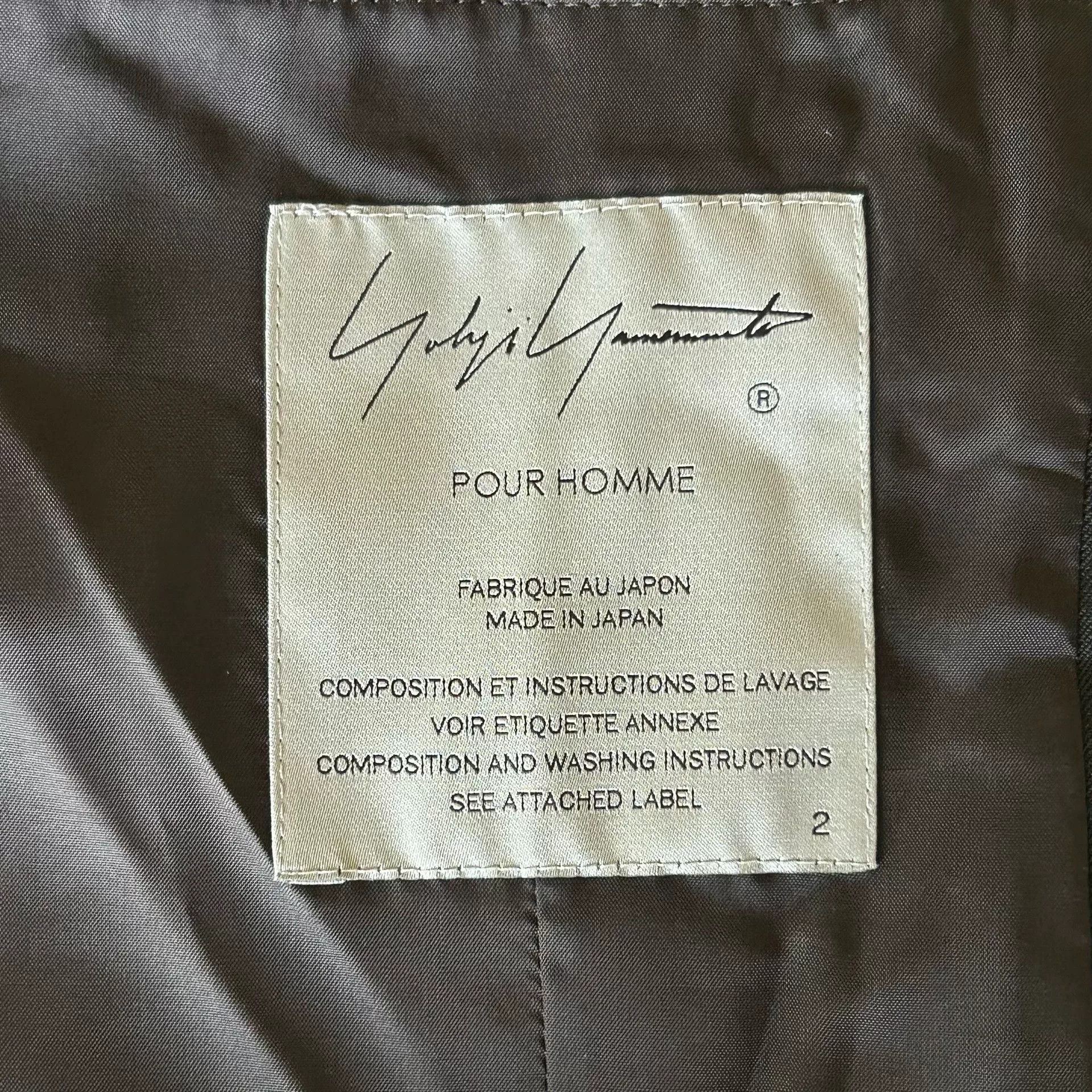 Yohji Yamamoto Yohji Yamamoto Double Suit 21AW Size US M / EU 48-50 / 2 - 5 Thumbnail