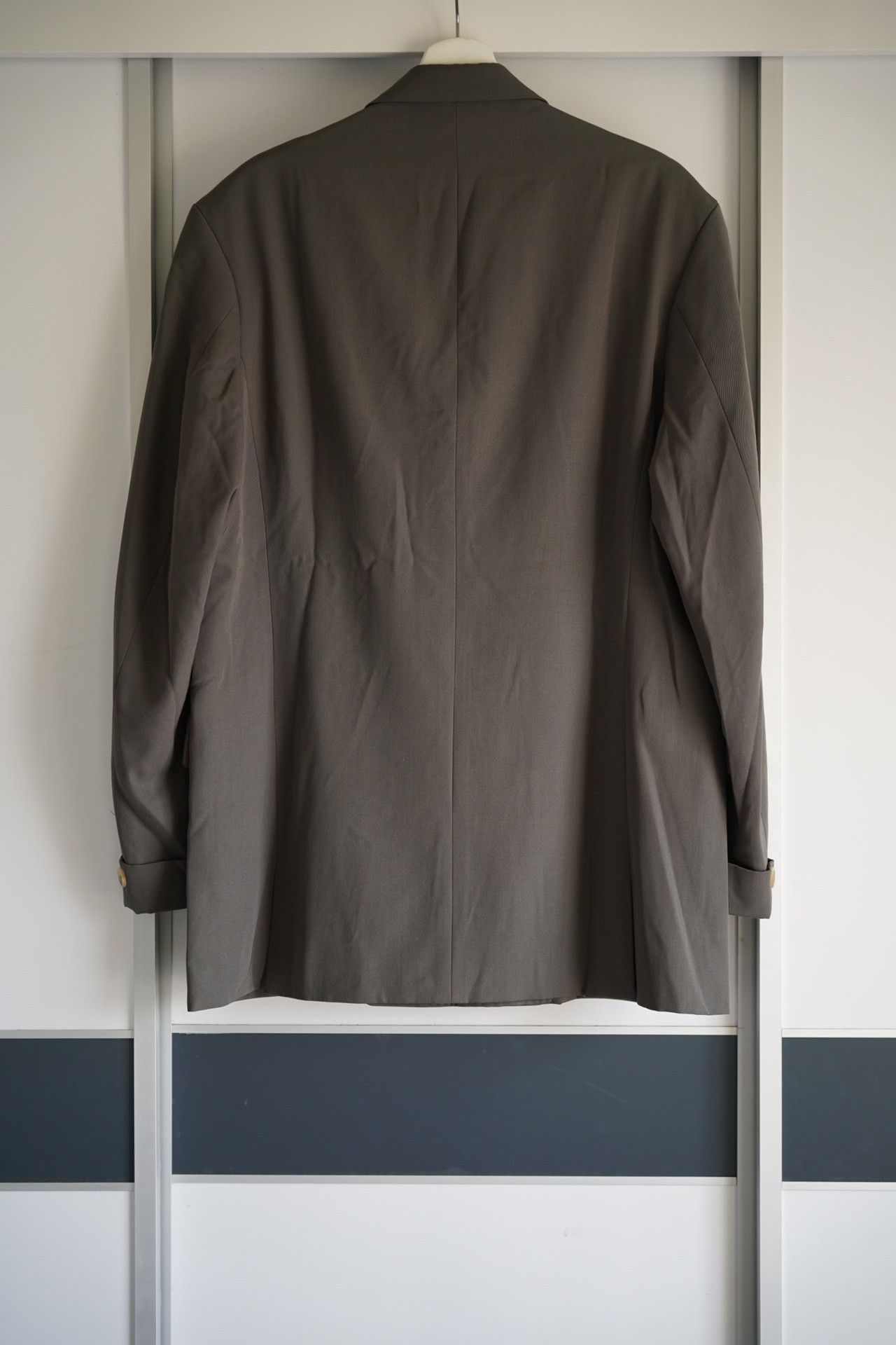 Yohji Yamamoto Yohji Yamamoto Double Breasted Suit Jacket Size US M / EU 48-50 / 2 - 2 Thumbnail