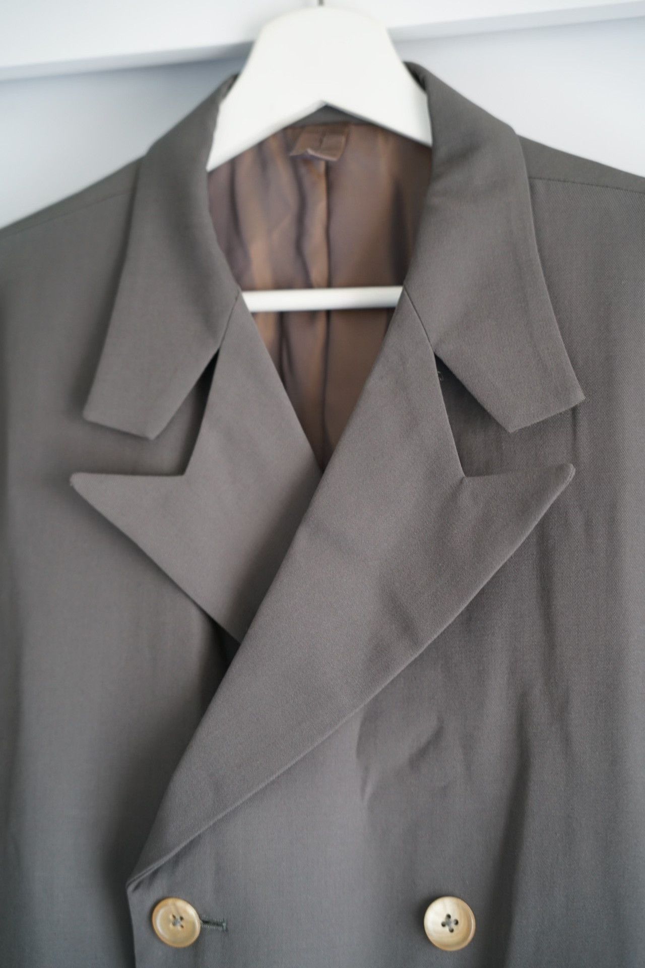 Yohji Yamamoto Yohji Yamamoto Double Breasted Suit Jacket Size US M / EU 48-50 / 2 - 3 Thumbnail