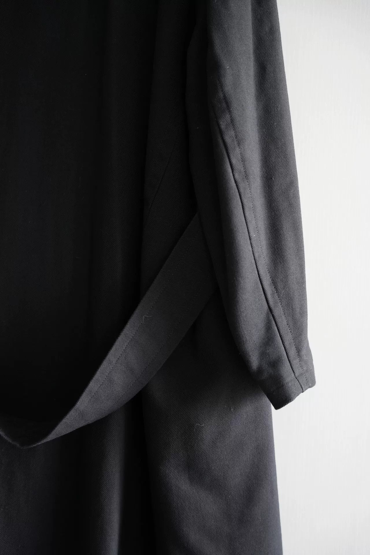 Yohji Yamamoto Yohji Yamamoto Black Long Coat Size US M / EU 48-50 / 2 - 5 Thumbnail