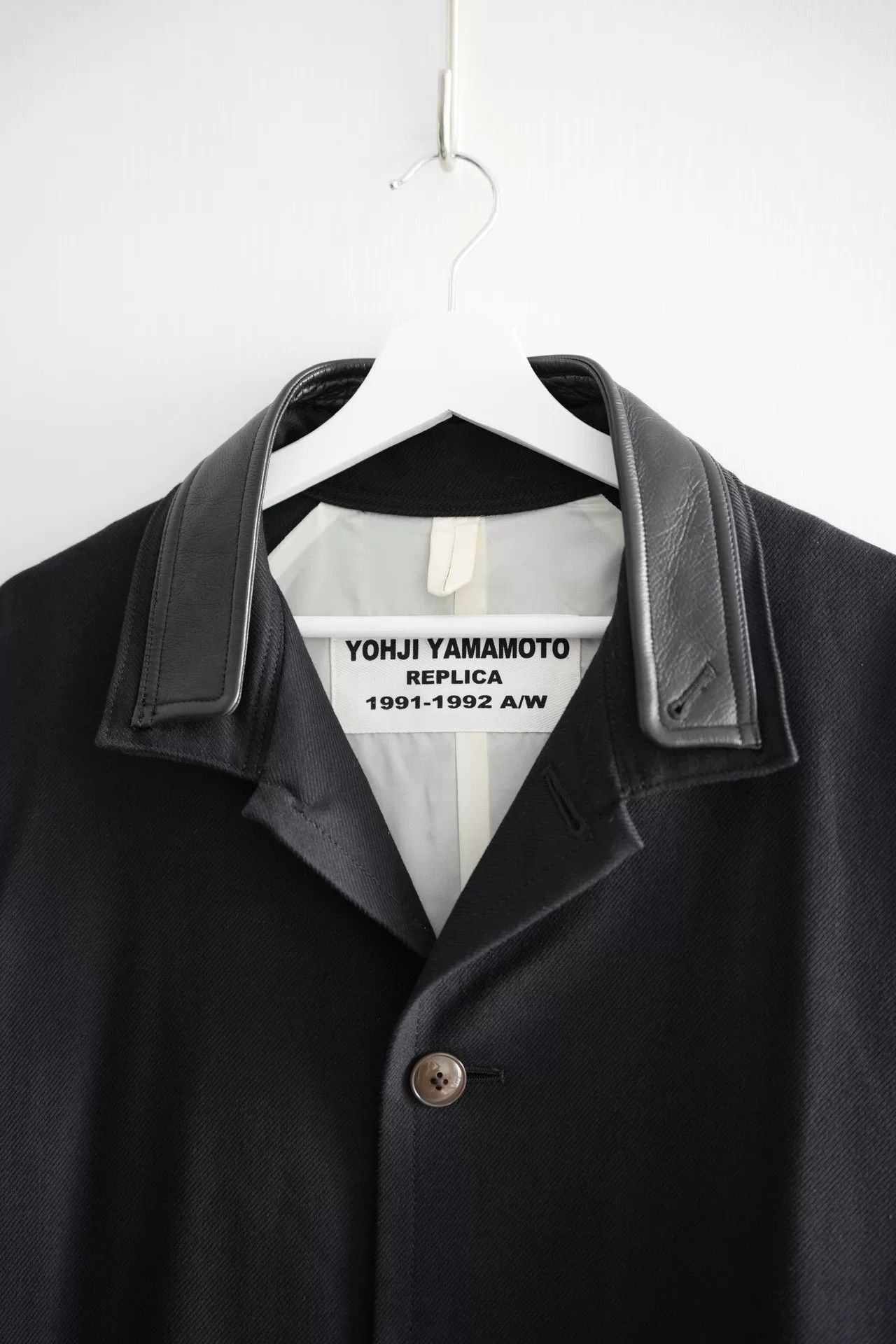 Yohji Yamamoto Yohji Yamamoto Black Long Coat Size US M / EU 48-50 / 2 - 3 Thumbnail