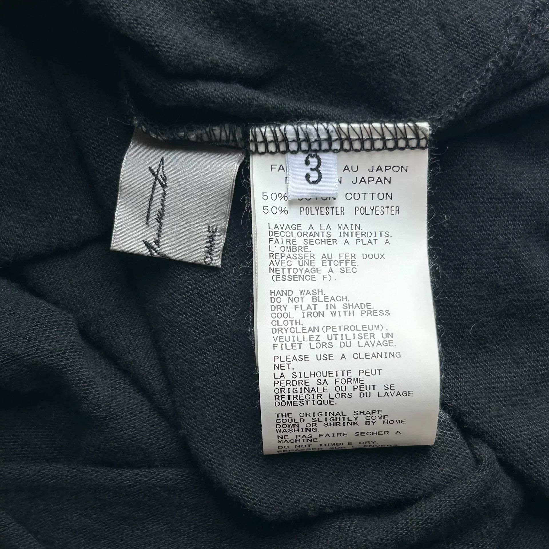 Yohji Yamamoto Yohji Yamamoto Eagle Print Short Sleeve T-Shirt Size US M / EU 48-50 / 2 - 5 Thumbnail