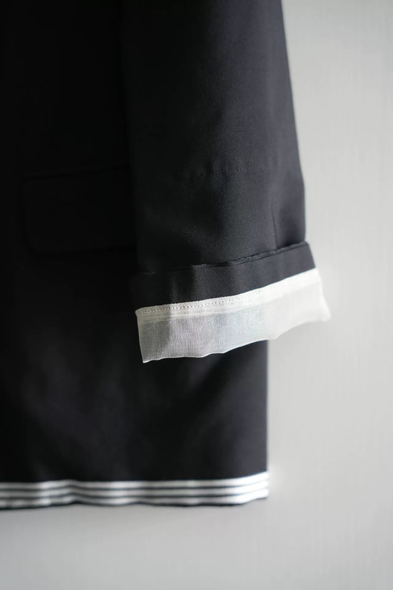 Yohji Yamamoto Yohji Yamamoto Striped Suit Jacket Size US L / EU 52-54 / 3 - 6 Thumbnail