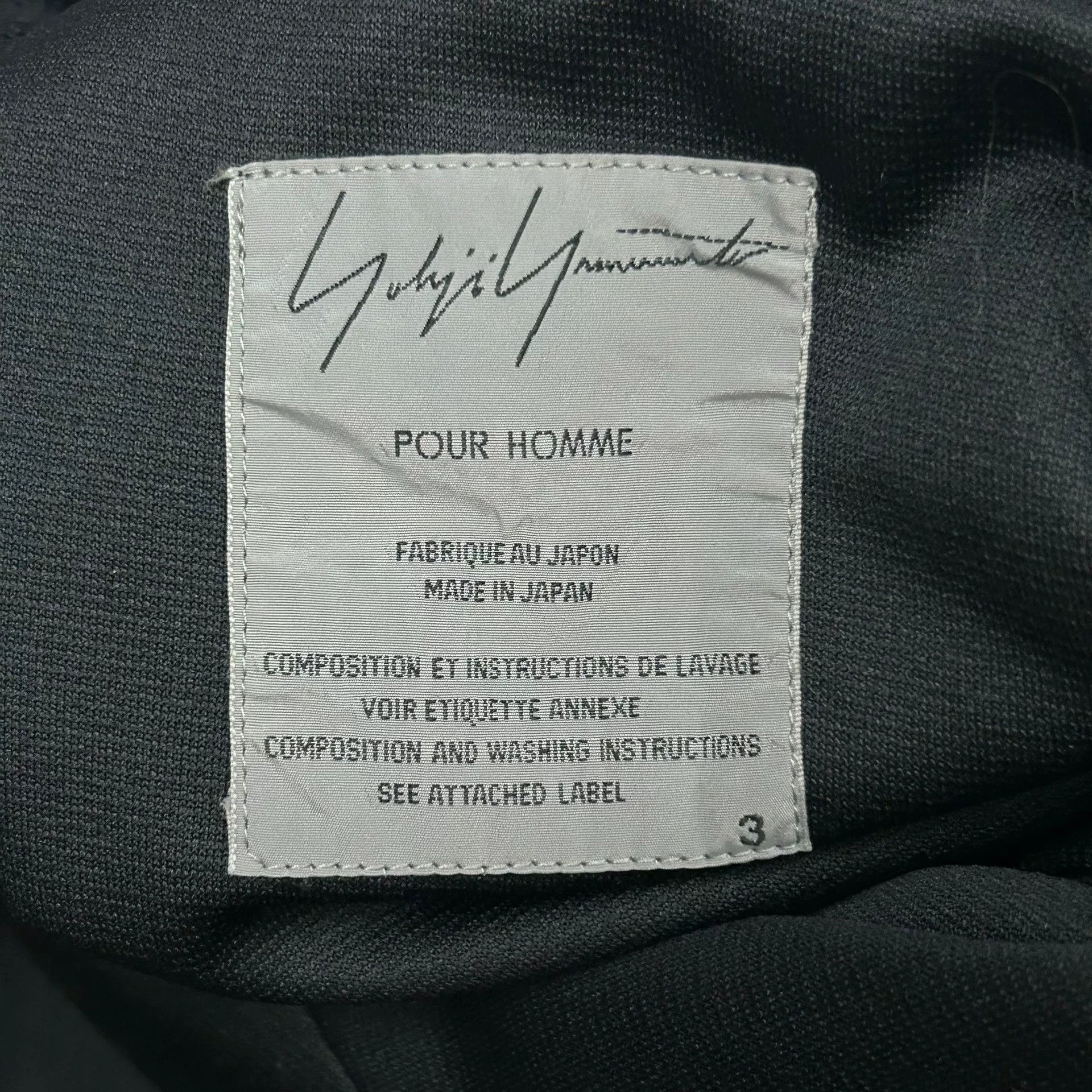 Yohji Yamamoto yohji yamamoto black digital embroidery suit Size US M / EU 48-50 / 2 - 7 Thumbnail