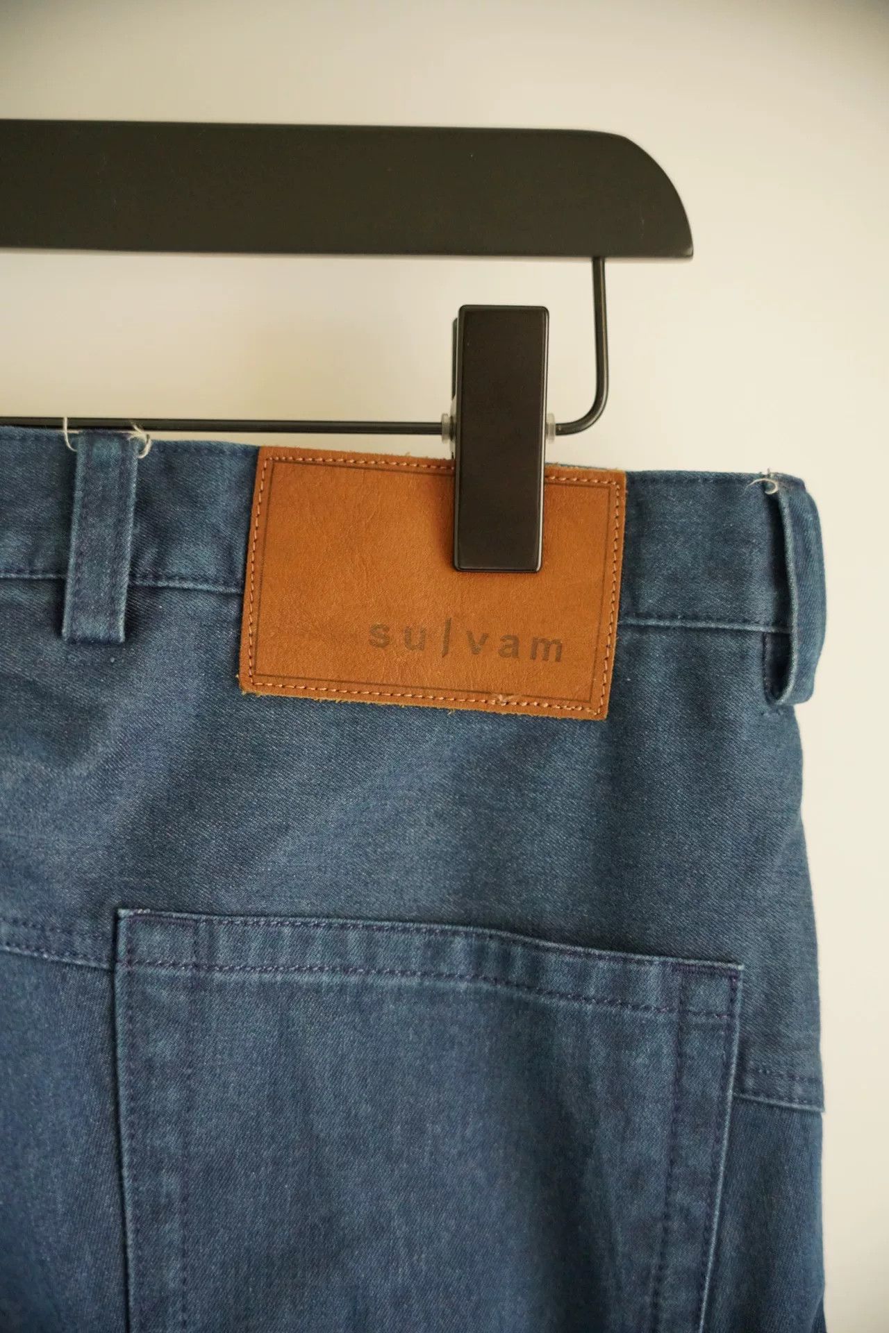 Sulvam Sulvam Multi-Zipper Denim Pants for Men Size US 31 - 6 Thumbnail